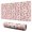 Pink Cow Strawberry, variant on Long Mouse Pads for Desk,Beige Cow Flower Pattern Desk Mats on Top Of Desks, Desk Mouse Pad Extra Large with 3mm Non-Slip Base and Stitched Edge for Gaming,Office,Work,Home 31.5"x11.8"
