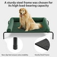 thumbnail image 4 of Large Elevated Cooling Dog Bed, Raised Dog Cot Beds for Large Dogs, Elevated Outdoor Pet Cot, Chew Proof Portable Cooling Pet Cot with Skid-Resistant Feet and Breathable Mesh, 4 of 12