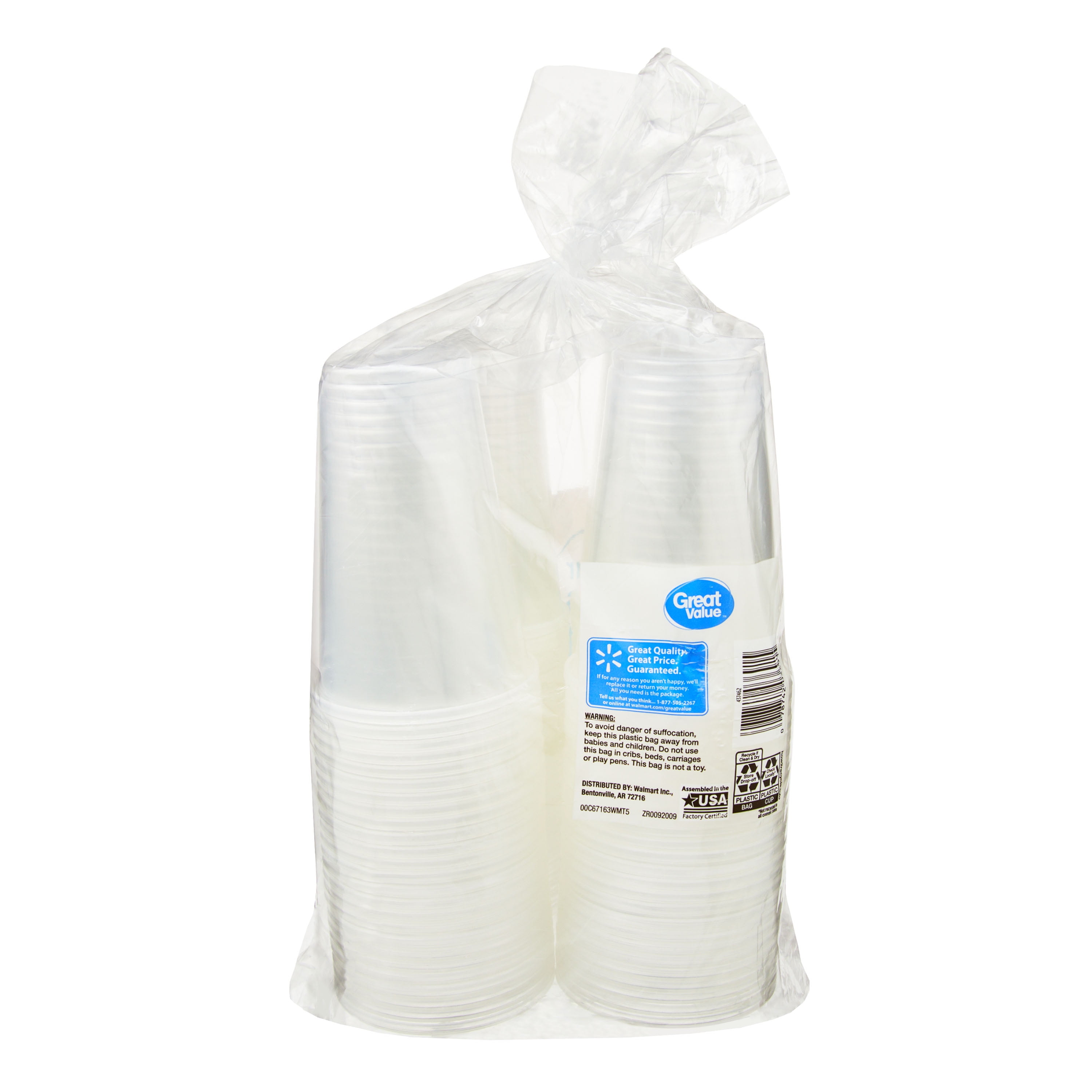 60 Pc 16 oz Bulk Plastic Cups - Yahoo Shopping