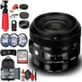 thumbnail image 1 of Sigma 30mm f/1.4 DC HSM Art Objectif pour Sigma EF (301-101) Bundle, 1 of 5