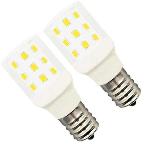 Led Bulbs KEI D28X KEL 2816X D28M 2815 Freezer Bulb Refrigerator Light 100-265v E17 3.8w 40w Halogen Equivalent Appliance Daylight White Pack of 2$$Tools & Hardware Other