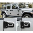 thumbnail image 3 of Exterior Accessories For Jeep Gladiator JT Car Door Hinge Protector Trim Cover Stickers Kit For Jeep Wrangler JL + Auto Part, 3 of 5