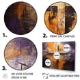 thumbnail image 3 of Designart "Spiritual Minimalist Symbol I" Religious Landscape Canvas Art Print, 3 of 7