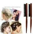 thumbnail image 4 of UDIYO Hair Brush Handle Efficient Curling Hair Comfortable Hair Straightening Comb Hair, 4 of 8