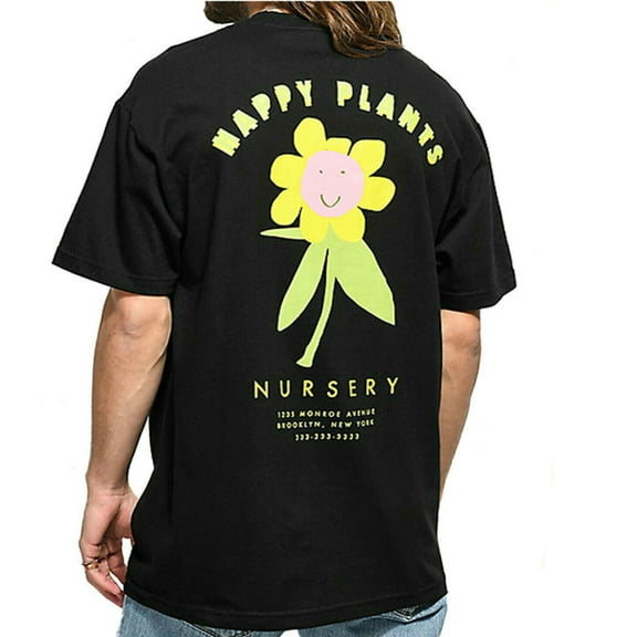 Happy Plants Nursery Men's Short Sleeve T-Shirt (2XL)