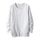 thumbnail image 2 of pstuiky camisa de manga larga para hombre, Camisa informal de color liso con cuello redondo y manga larga para hombre camisetas de hombre xxxxl, 2 of 6