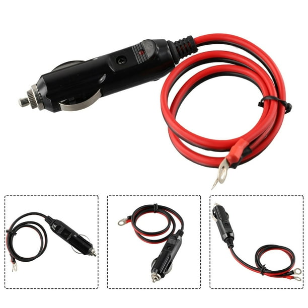 how many volts car cigarette lighter 12 Volts Heavy Duty 15A Male Plug Cigarette Lighter Adapter Power Supply  Cord