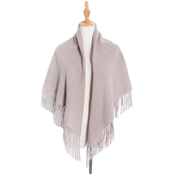 HJYCHN Scarfs for Women Women Winter Scarf Casual Fashion Colorful Tassel Shawl Scarf for Women D One Size