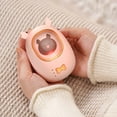 thumbnail image 1 of Xuewenshw Hand Warmer Power Bank 2 In 1 Portable Rechargeable Hand Warmer Mini Night Light Winter Warmer Hand Warmer Cartoon Portable USB Rechargeable Night Light Hand Warmer Instant Hot Pack, 1 of 8
