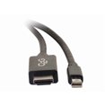 thumbnail image 3 of C2G 6ft Mini DisplayPort to HDMI Cable - Mini DP to HDMI Adapter Cable - M/M - Adapter - TAA Compliant - Mini DisplayPort male to HDMI male - 6 ft - black, 3 of 3