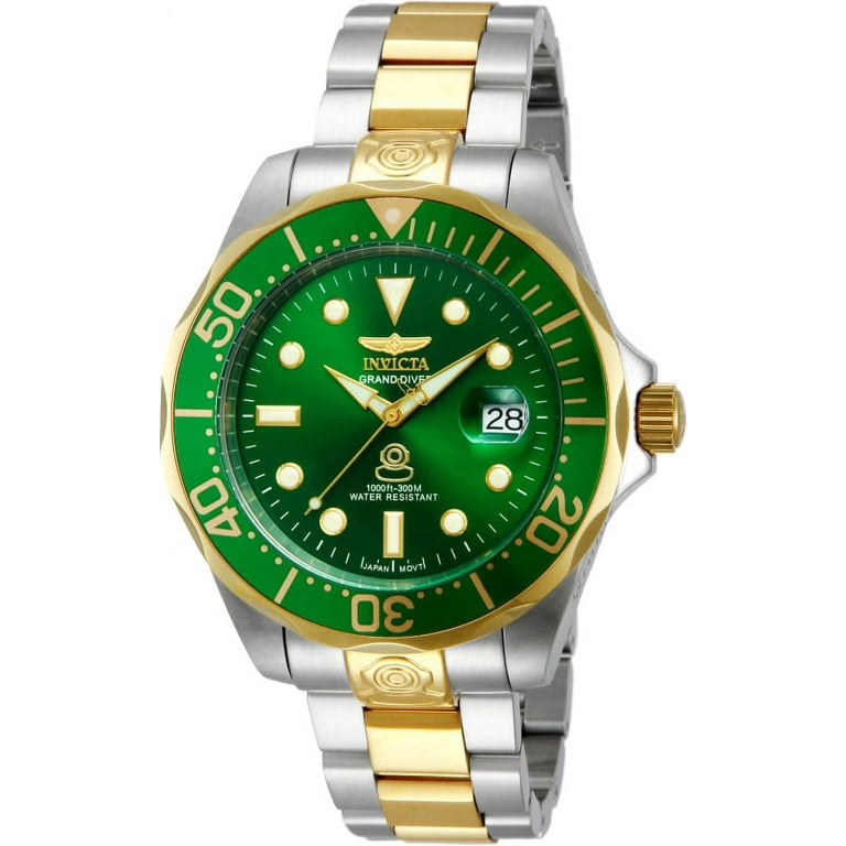 Invicta Pro Diver Black And Gold Toned 22322 - TIME Guatemala