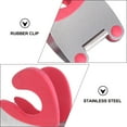 thumbnail image 5 of Pot Spoon Clip Holder Rest Kitchen Stainless Steel Cooking Utensil Silicone Clips Lid Soup Proof Spill Lifter Spatula, 5 of 9