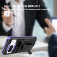 thumbnail image 3 of for Google Pixel 6 Pro Case - Heavy Duty Phone Holster with Belt Clip | with Kickstand | Shockproof, Dual Layer Protective | Drop Protection Hybrid Case for Google Pixel 6 Pro | Purple, 3 of 15