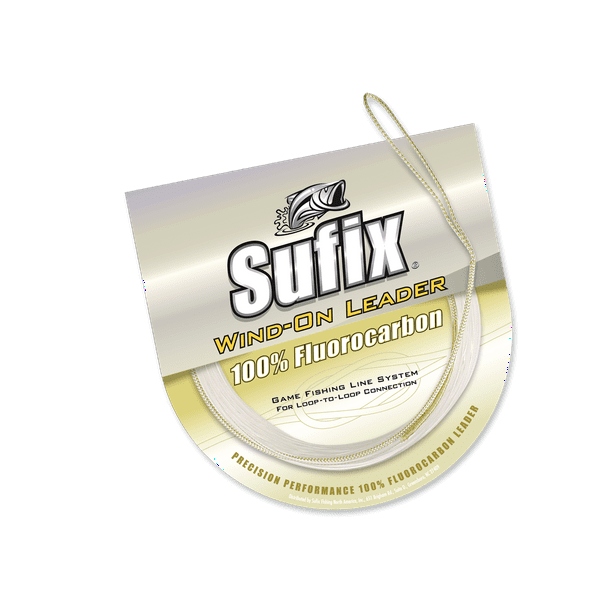 Sufix Wind On Monofilament Fishing Leader 33 Feet Walmart Com
