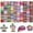 Rainbow Mexican, variant on Cinco De Mayo Mexico HTV - 10 Sheets 10X12 Inch Mexican Serape Heat Transfer Vinyl Zarape Stripes HTV Iron Vinyl for Clothes