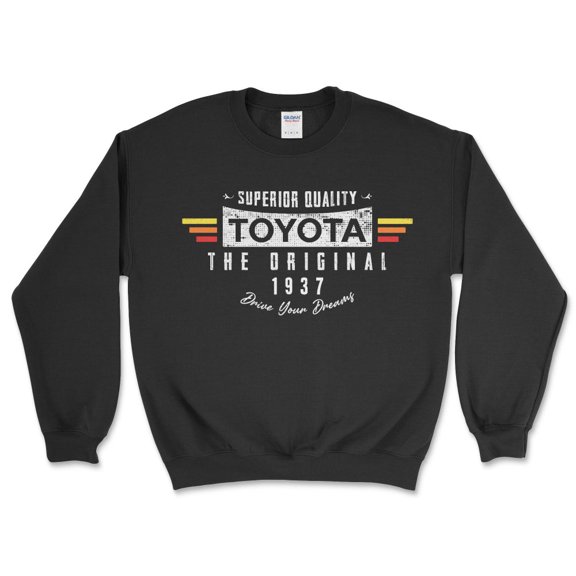 Toyota 4x4 Sweatshirt The Original Drive Your Dreams Crewneck