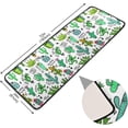 thumbnail image 2 of SKYSONIC 2X6 Feet Cute Cactus Funny Runner Rug with Rubber Backing, Floral Hug Funny Non Slip Entryway Rug Runner Washable Soft Area Rug Carpet for Hallway Bedroom Kitchen Decor, 2 of 6