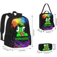 thumbnail image 4 of unspeakable Game Backpack Kawaii Anime Game Unspeakables 3 Pcs Backpacks Set with Thermal Insulated Lunch Tote Purse Pencil Case Multifunctional Laptop Daypack Travel Bag, Lunch Box, Pencil Case, 4 of 5