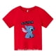 thumbnail image 3 of Lilo Stitch Anime Verano Múltiples Moda Camisetas Para Niños Cuello Redondo Casual Manga Corta Estampado Patrón, 3 of 5