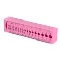 thumbnail image 4 of CM Ruler, Multipurpose Knitting Needle Gauge 10Pcs Plastic  For Household, 4 of 8