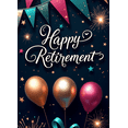 thumbnail image 4 of Purple Design Happy Retirement Banner Gift Decoration Balloon Decoration Star Design for Retirement Party Indoor Celebration Event Backdrop, 4 of 8