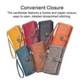 thumbnail image 4 of Cartera de Mujer Sonducket de cuero PU Gran Capacidad Plegable Tarjetero Gris, 4 of 6