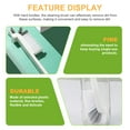 thumbnail image 2 of 4 Pcs Scrubber Products Cleaning Brush Hard Bristle Flexible, 2 of 8