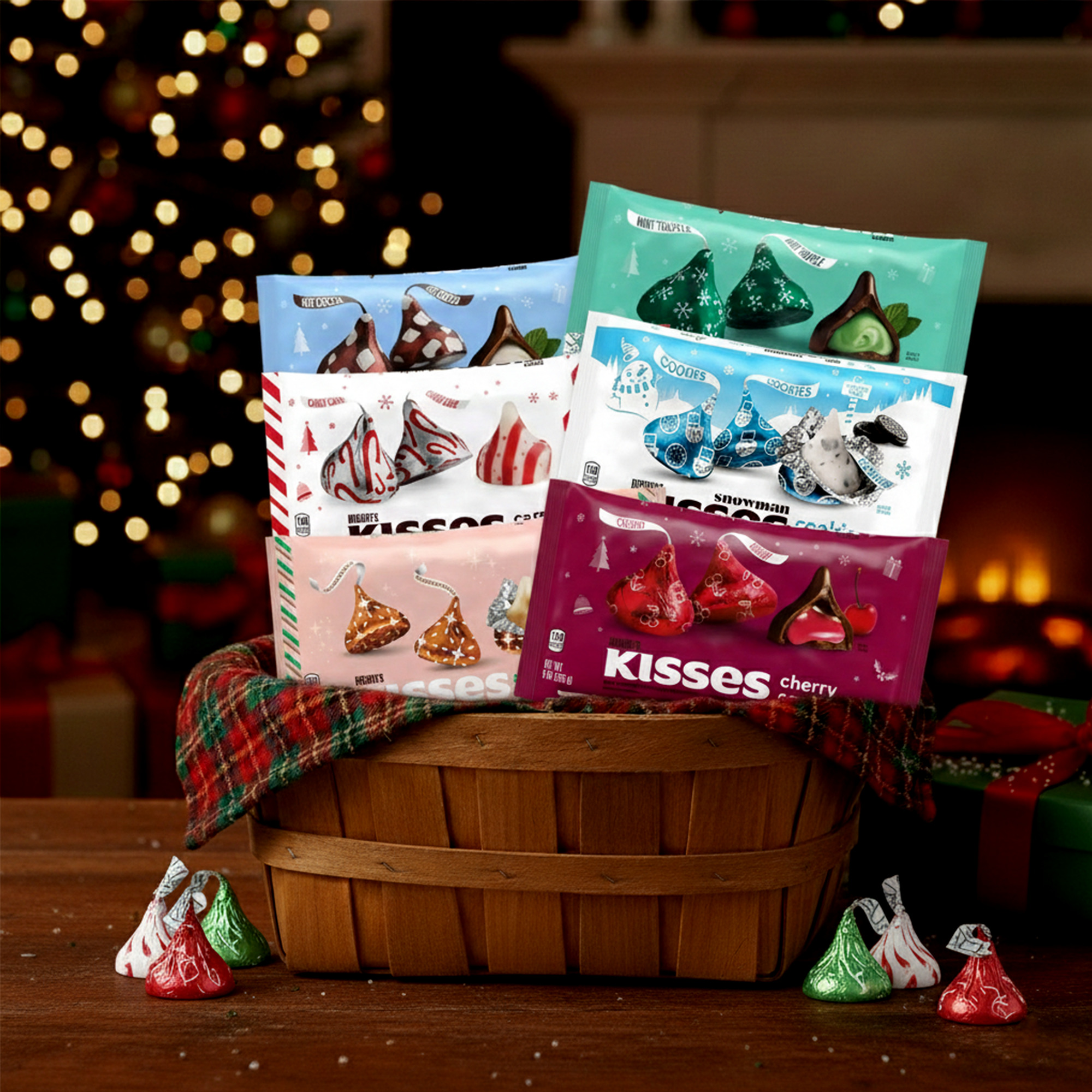 Hershey Kisses Holiday Pack | Candy catalog for ecommerce
