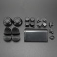 thumbnail image 1 of Full Set Replacement Parts Buttons Grip Caps D-Pad L1 L2 R1 R2 for PS4 DS4 Gamepad Controller Old Version Black, 1 of 6