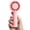 Pink, variant on Portable Handheld Turbo Fan [24H Max Cooling Time], 5 Speeds USB Rechargeable Mini Personal Battery Operated Small Pocket Cooling Fan GIfts for Women, Travel, Home, Office, Beach, Lash -Beige