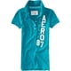 thumbnail image 1 of Aeropostale Aero 87 Polo para mujer, azul, grande, 1 of 1