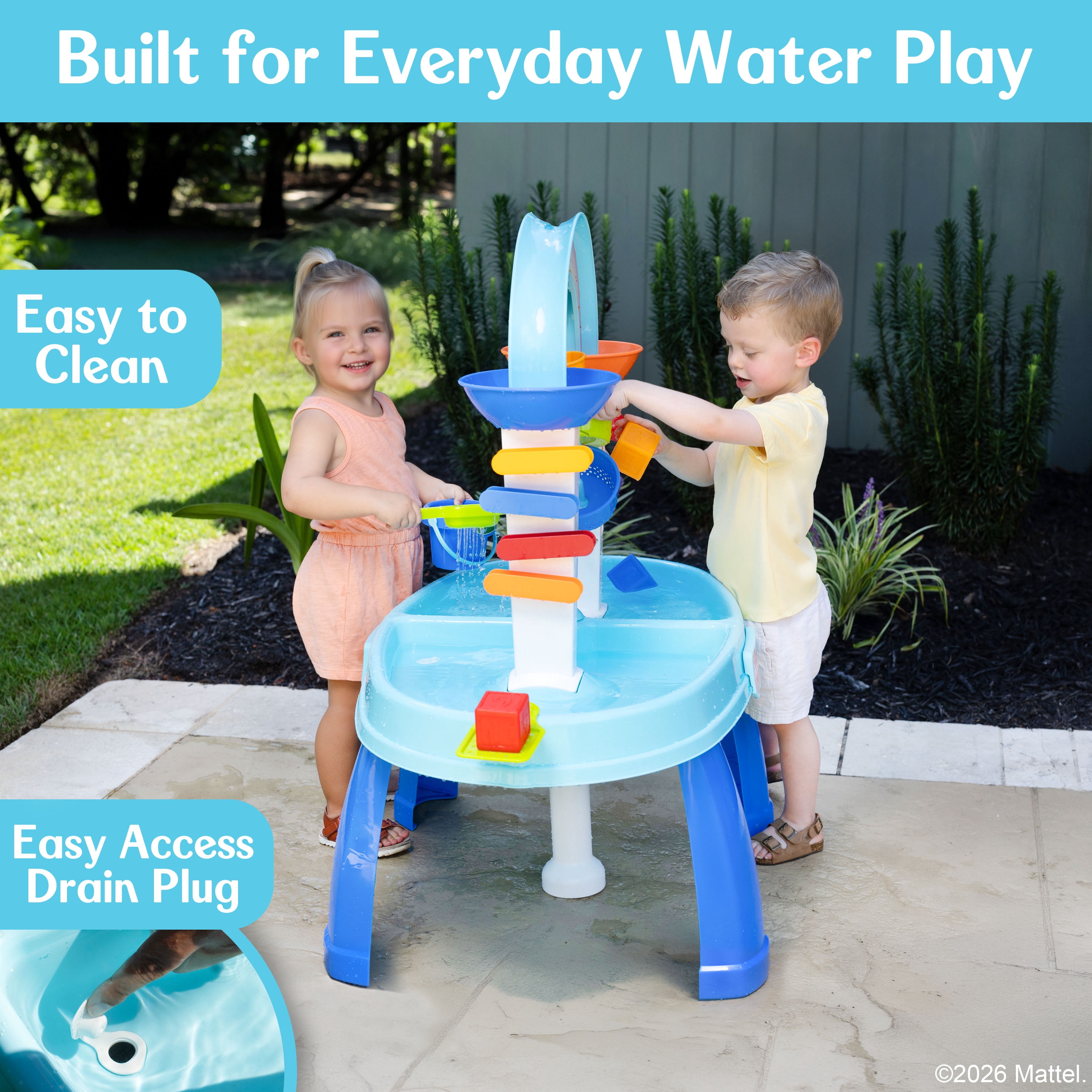 Fisher-Price Pour & Play Interactive Sand & Water Tables with Toy