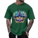 thumbnail image 1 of Tops para hombre, blusas y camisas de manga corta con cuello redondo para hombre, camisetas casuales con estampado de moda para hombre, blusa de manga corta, blusa de poliéster para hombre., 1 of 5