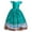 Green, variant on Odeerbi 2024 New Year Girls Christmas Princess Long Dress European And American Children's Multiple Styles Printing Theme Party Dresseses