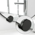 thumbnail image 3 of 4 Pcs Matériel de Montage de Miroir Sans Cadre Supports Réglables Clips de Fixation Kit de Suspension de Miroir avec Vis de Service Ancrages, 3 of 7