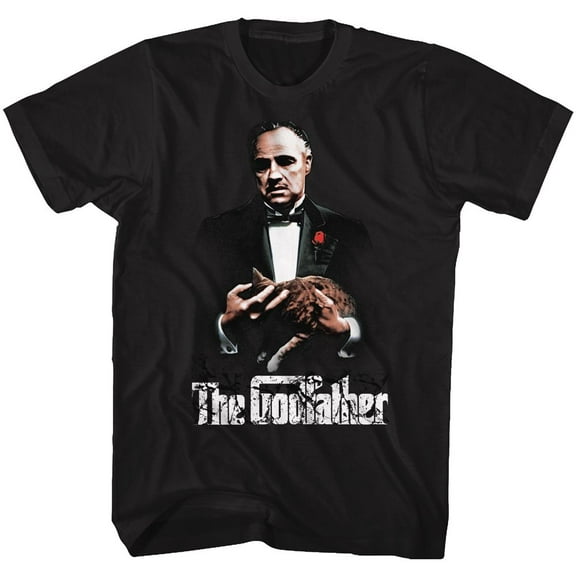 The Godfather New G Black Adult T-Shirt 4Xl