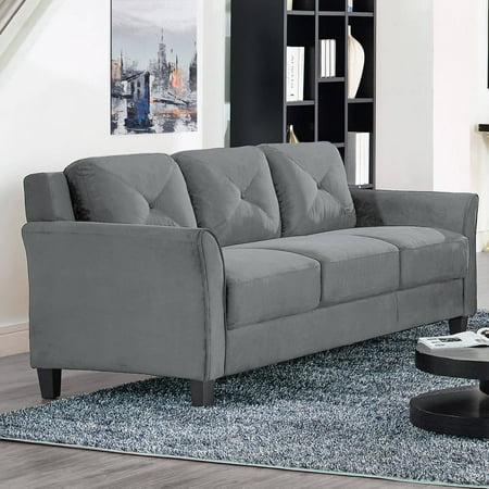 Lifestyle Solutions Ireland Sofa in Dark Grey (Best Fabric For Family Room Sofa)