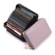 thumbnail image 1 of Monedero para tarjetas, monedero para mujer, pequeño y de gran capacidad, tarjetero multitarjeta, ultrafino, sencillo, de color liso, para hombre, 1 of 6