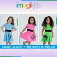 thumbnail image 3 of The Powerpuff Girls Bubbles Cosplay Dress Toddler to Big Kid, 3 of 5