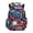 Blue Tractor Graffiti Print, variant on Cartoon Dinosaur Print Boys Backpacks 17 Inch Waterproof Bookbag Travel Ruckpack Laptop Bags College Students Backpack with Paddded Straps Ages 6-12 Back to School