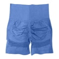 thumbnail image 5 of Biker Shorts for Women High Waist Tummy Control Seamless Yoga Shorts for Gym, Running Womens Athletic Shorts (Dark Blue M), 5 of 6