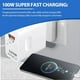 thumbnail image 5 of BAIFULAI Cargador rápido de 100 W, Cargador de 2 Puertos, Carga rápida USB-A con 6 A USB-A a Tipo C,, 5 of 7