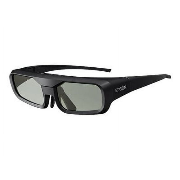 Epson ELPGS03 - 3D glasses - active shutter - black - for Epson Pro Cinema 4050, Pro Cinema 6050UB; Home Cinema 2200, 2250, 3900