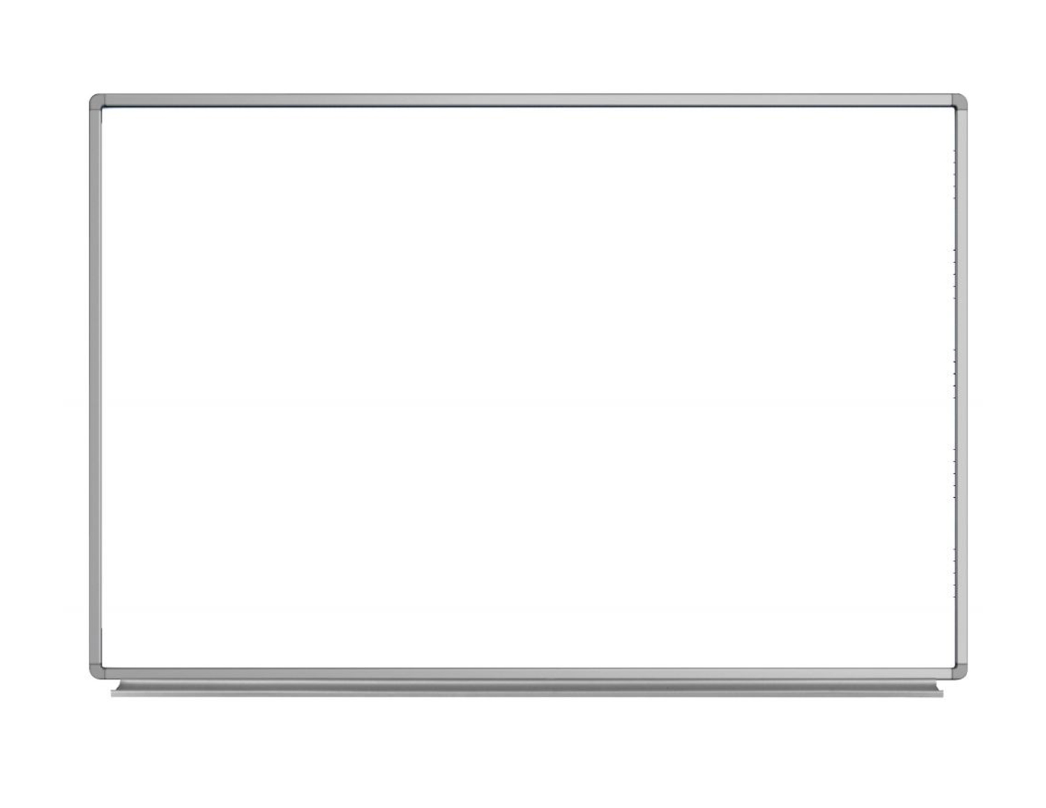 Luxor 72"W x 48"H Wall Mounted Dry Erase Whiteboard