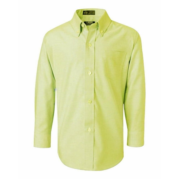 French Toast Boys School Uniform Long Sleeve Oxford Shirt, Sizes 4-20 & Husky