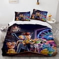 thumbnail image 5 of Disney Pixar-Juego de cama de Toy Story para niños y adultos, funda de edredón doble, funda de almohada, edredón de dibujos animados, ropa de cama, regalo, 5 of 5