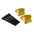 thumbnail image 4 of Luwecf 22mm Motorcycle Handlebar Riser Extension Clamp for Motorcycle Supplies Gold, 4 of 9