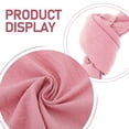 thumbnail image 3 of NIAIZEK 12pcs Decorative Dinner Napkins Cotton Soft Pink Napkins For Weddings And Home Use, 3 of 7