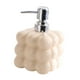 thumbnail image 5 of Dispensador de jabón de manos, botella, contenedor de líquido, loción, contenedor de lavado de manos, cerámica Blanco, 5 of 9