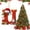 P2, variant on olkpmnmk 6Pcs Gingerbread‑Tree‑Shaped Silicone Christmas Ornaments, Christmas Ornaments Set, Gingerbread Christmas Decorations with Ropes, Ginger Bread Christmas Decor for Christmas Tree Decorations